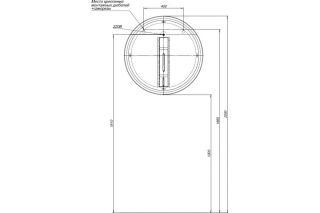 Зеркало Allen Brau Infinity 1.21017.BL Черное